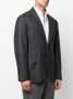 Brunello Cucinelli Blazer met krijtstreep Grijs - Thumbnail 3