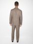 Brunello Cucinelli Blazer met pied-de-poule print Bruin - Thumbnail 3