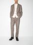 Brunello Cucinelli Blazer met pied-de-poule print Bruin - Thumbnail 5