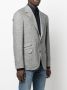 Brunello Cucinelli Blazer van scheerwol Grijs - Thumbnail 3