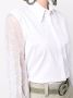 Brunello Cucinelli Blouse met vlakken Wit - Thumbnail 5