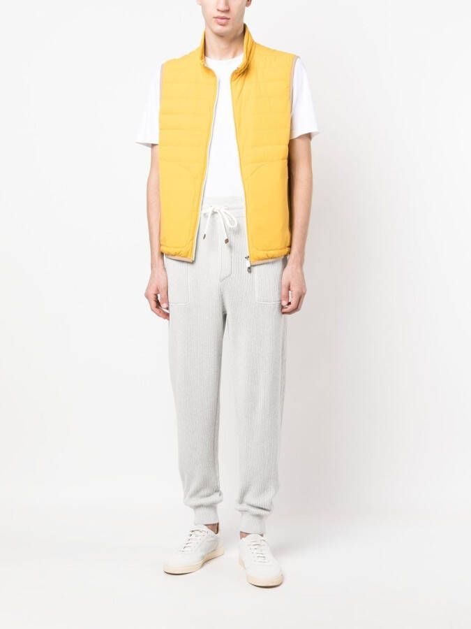Brunello Cucinelli Bodywarmer Geel