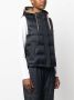 Brunello Cucinelli Bodywarmer met capuchon Blauw - Thumbnail 3
