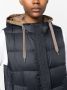 Brunello Cucinelli Bodywarmer met capuchon Blauw - Thumbnail 5