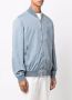 Brunello Cucinelli Bomberjack met ritszak Blauw - Thumbnail 3