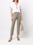 Brunello Cucinelli Broek met elastische taille Groen - Thumbnail 2