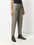 Brunello Cucinelli Broek met pied-de-poule print Bruin - Thumbnail 3
