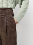 Brunello Cucinelli Broek met toelopende pijpen Bruin - Thumbnail 5