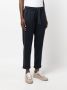 Brunello Cucinelli Broek met trekkoordtaille Blauw - Thumbnail 3