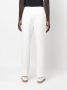 Brunello Cucinelli Broek met trekkoordtaille Wit - Thumbnail 4
