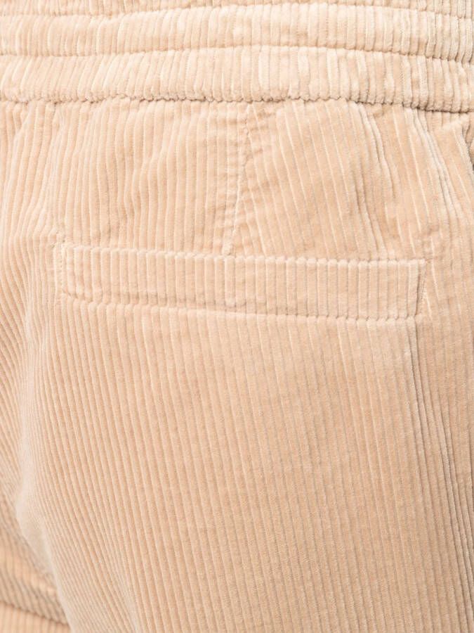 Brunello Cucinelli Broek met verlaagd kruis Beige