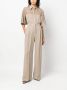 Brunello Cucinelli Broek met wijde pijpen Beige - Thumbnail 2