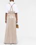 Brunello Cucinelli Broek verfraaid met pailletten Beige - Thumbnail 4