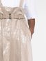 Brunello Cucinelli Broek verfraaid met pailletten Beige - Thumbnail 5