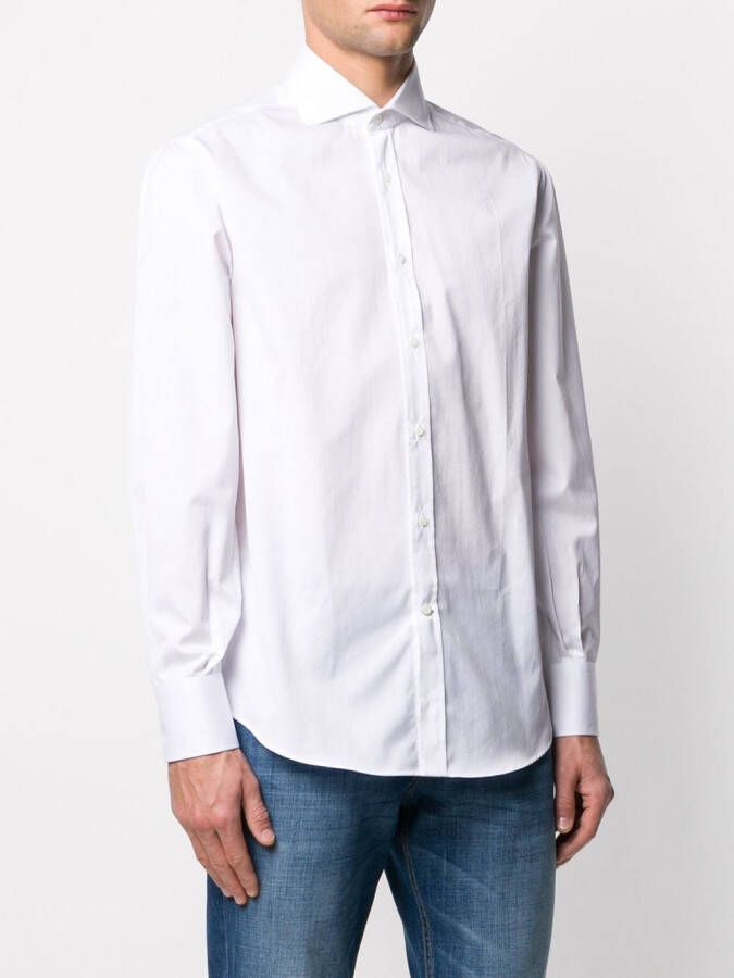 Brunello Cucinelli Button-up overhemd Wit