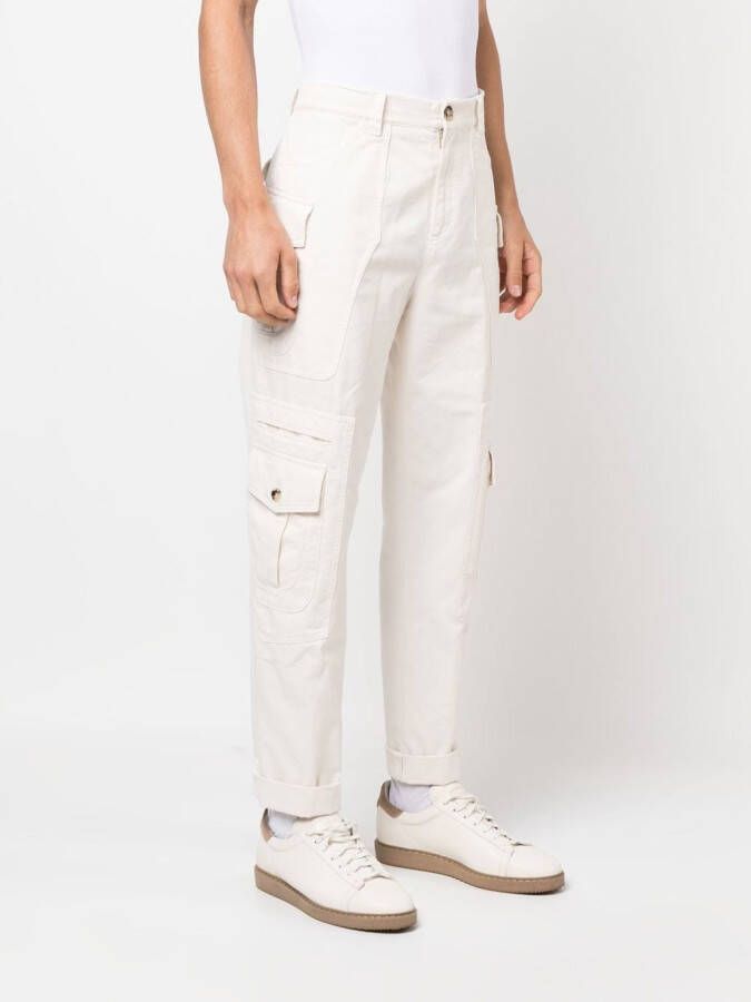 Brunello Cucinelli Cargo broek Wit