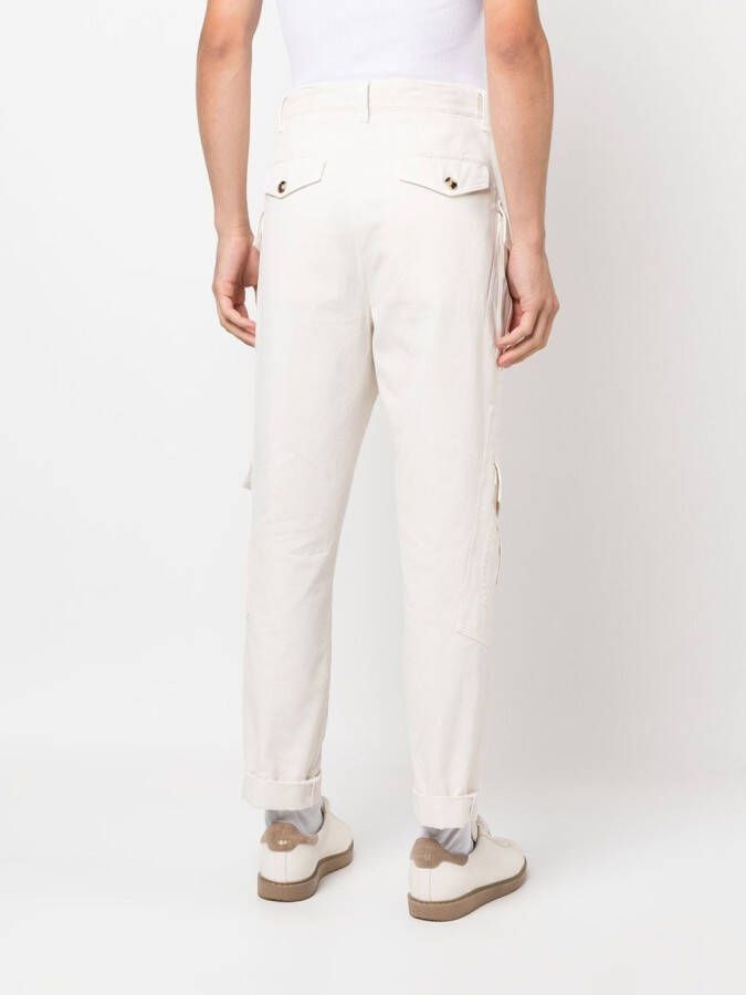 Brunello Cucinelli Cargo broek Wit