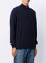 Brunello Cucinelli cashmere half zip sweater Blauw - Thumbnail 3