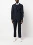 Brunello Cucinelli Chalk-Stripe virgin-wool tailored trousers Blauw - Thumbnail 2