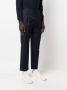 Brunello Cucinelli Chalk-Stripe virgin-wool tailored trousers Blauw - Thumbnail 3