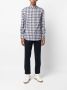 Brunello Cucinelli Geruit overhemd Blauw - Thumbnail 2