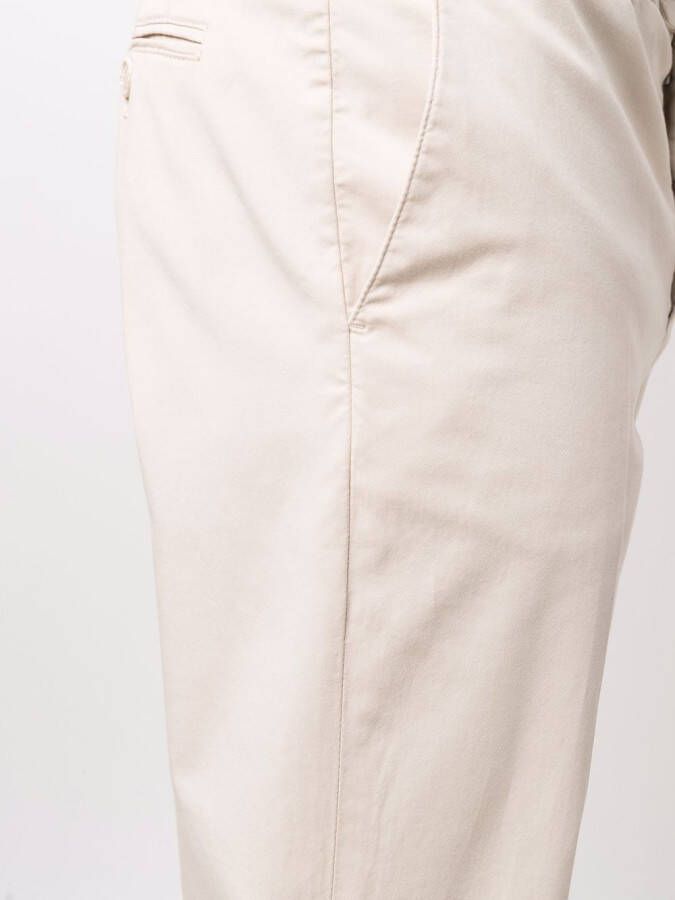 Brunello Cucinelli Chino met toelopende pijpen Beige