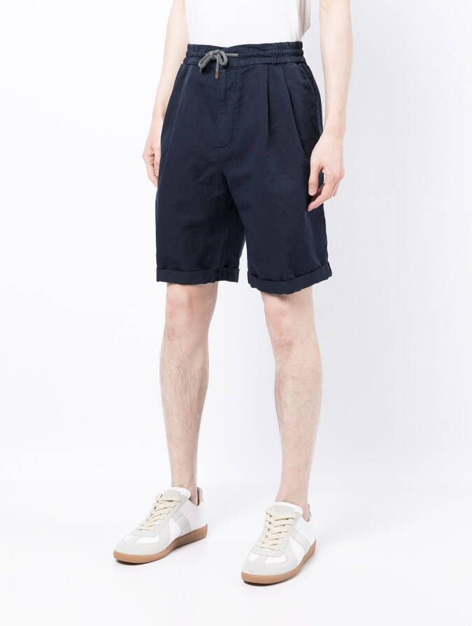 Brunello Cucinelli Chino shorts Blauw