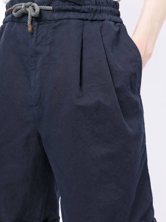 Brunello Cucinelli Chino shorts Blauw