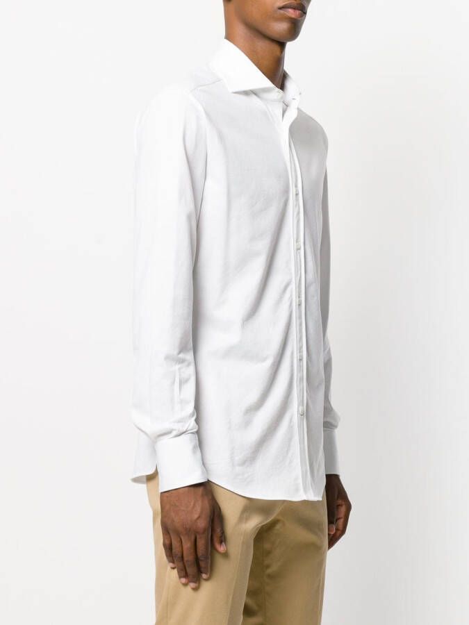Brunello Cucinelli classic shirt Wit