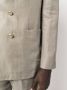 Brunello Cucinelli Colbert met dubbele rij knopen Groen - Thumbnail 5
