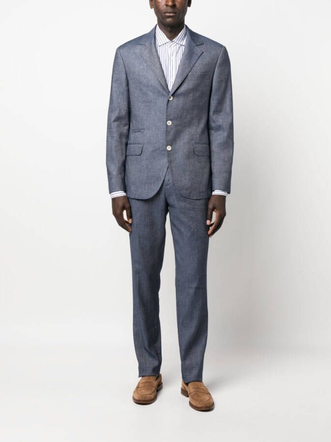 Brunello Cucinelli Katoenen pantalon Blauw