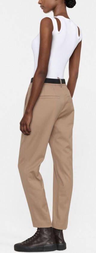 Brunello Cucinelli Cropped broek Beige