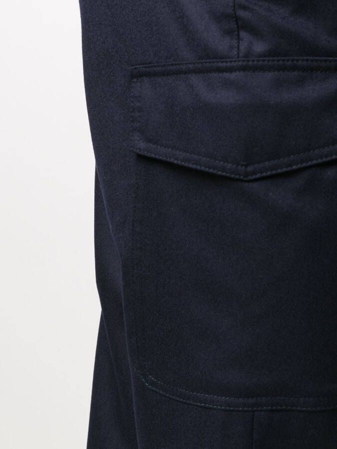 Brunello Cucinelli Cropped broek Blauw