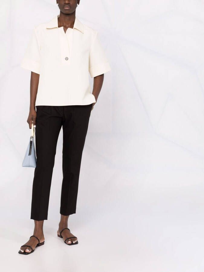 Brunello Cucinelli Cropped broek Zwart
