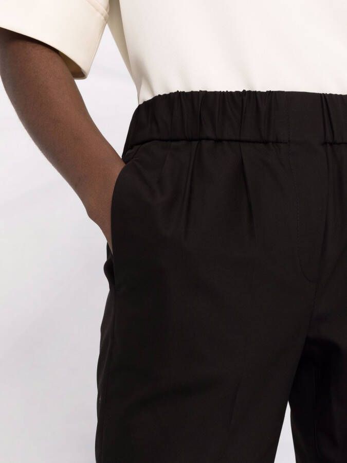 Brunello Cucinelli Cropped broek Zwart