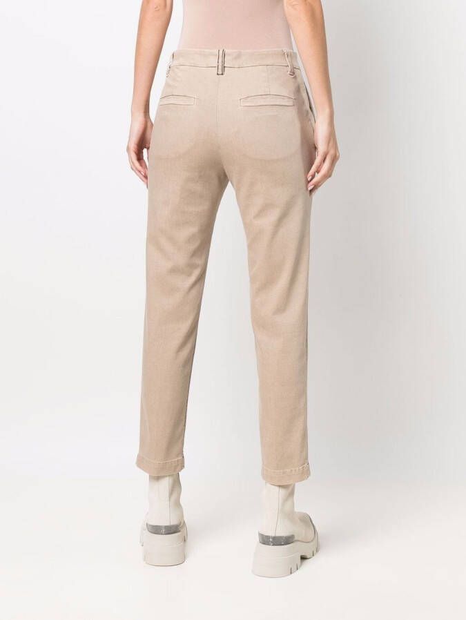 Brunello Cucinelli Cropped chino Beige