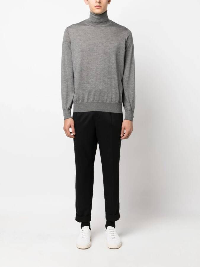 Brunello Cucinelli Cropped pantalon Zwart