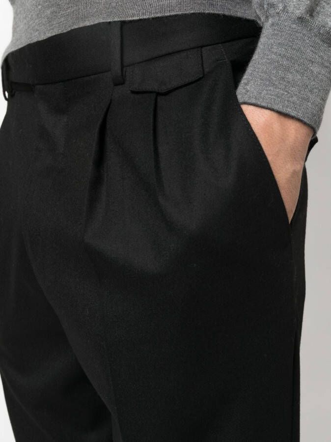 Brunello Cucinelli Cropped pantalon Zwart