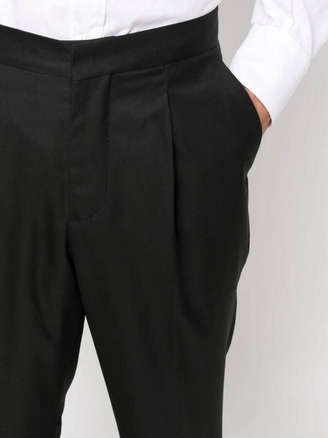 Brunello Cucinelli Cropped pantalon Zwart