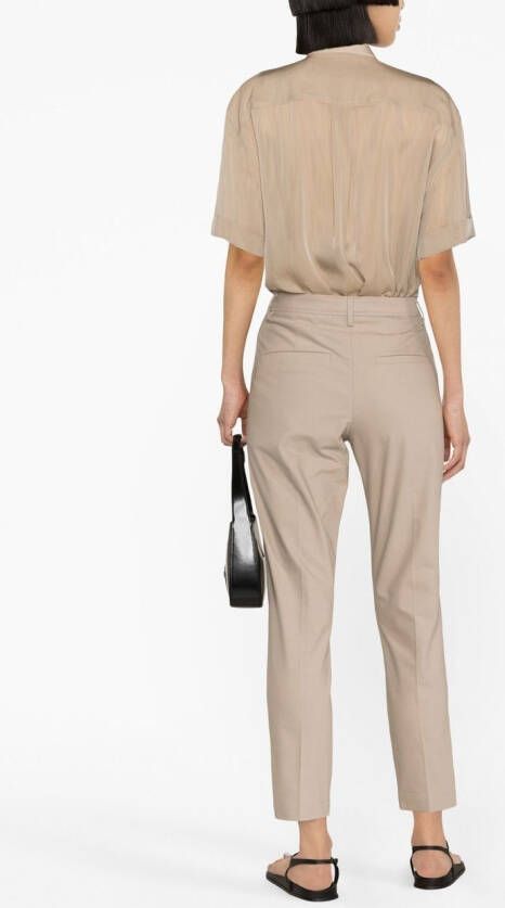 Brunello Cucinelli Cropped broek Beige