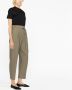 Brunello Cucinelli Broek met paperbag taille Groen - Thumbnail 3