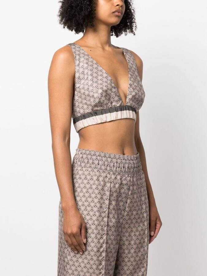 Brunello Cucinelli Cropped top Beige