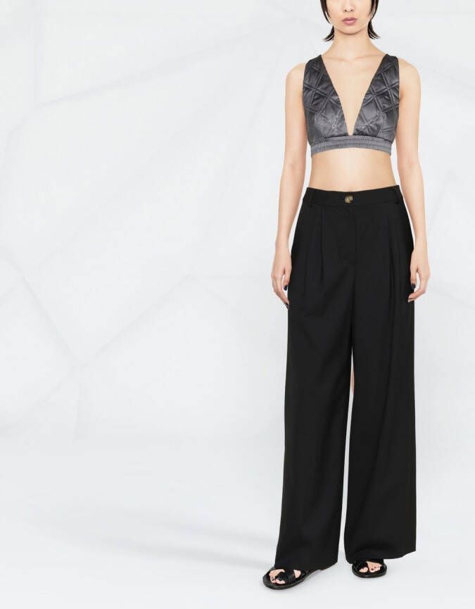 Brunello Cucinelli Cropped top Grijs