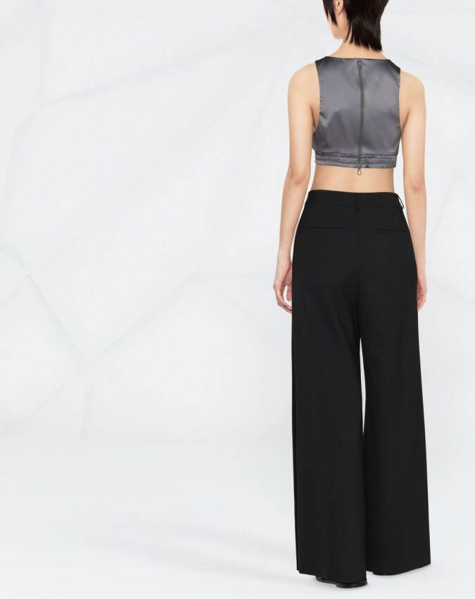 Brunello Cucinelli Cropped top Grijs
