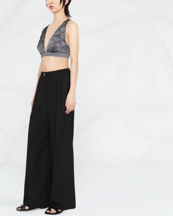 Brunello Cucinelli Cropped top Grijs