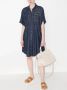 Brunello Cucinelli Denim blousejurk Blauw - Thumbnail 5
