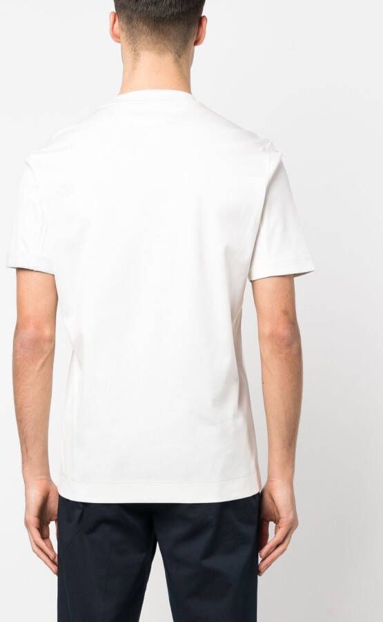 Brunello Cucinelli T-shirt met tekst Wit