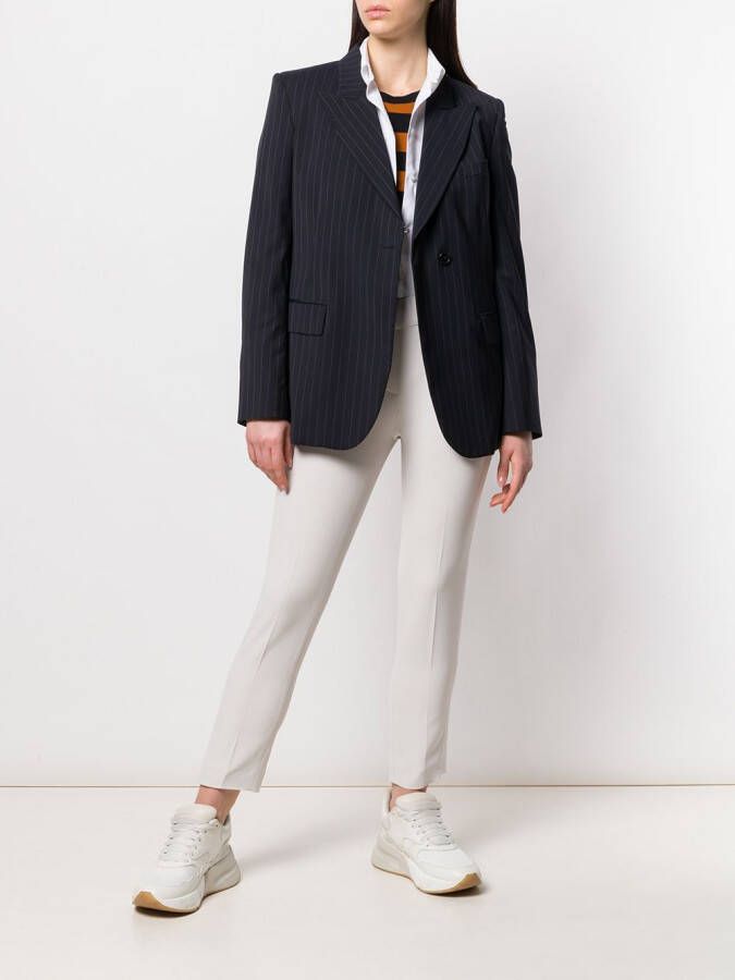 Brunello Cucinelli elastische broek met toelopende pijpen Beige