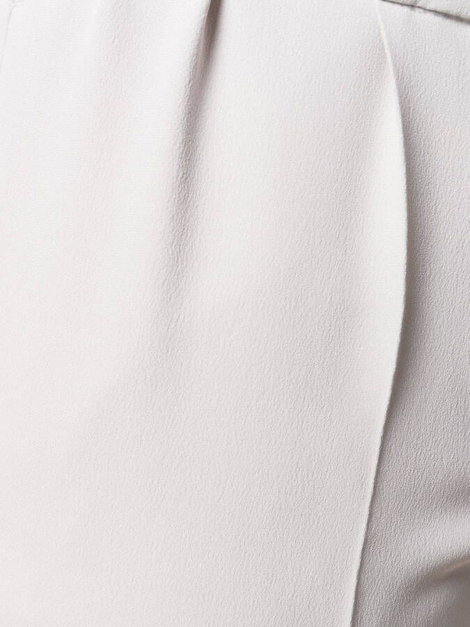 Brunello Cucinelli elastische broek met toelopende pijpen Beige
