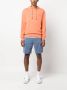 Brunello Cucinelli Hoodie met geborduurde tekst Oranje - Thumbnail 2